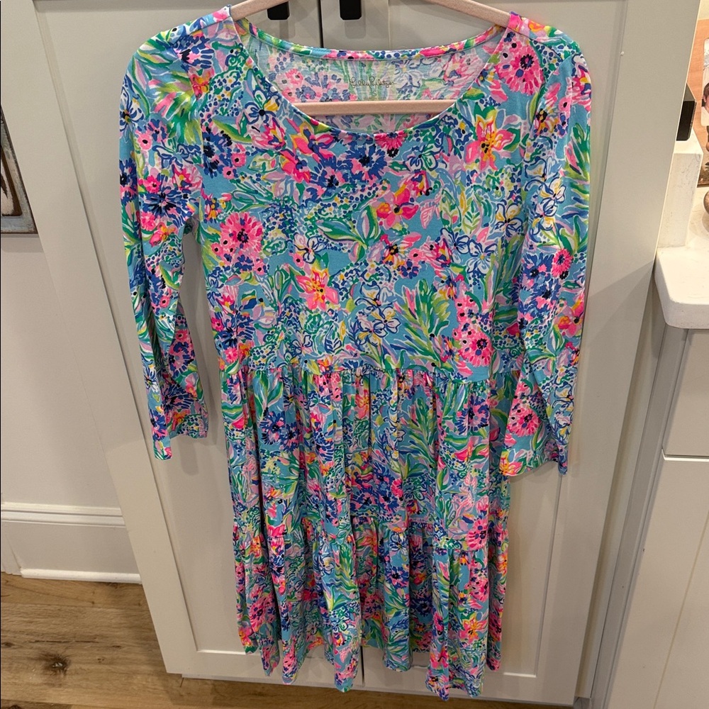 Lilly Pulitzer Vibrant Floral Mini Dress